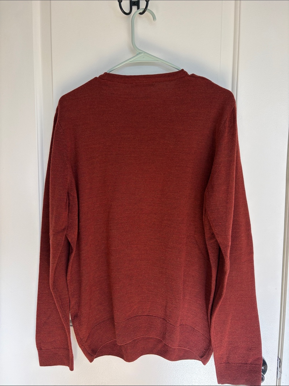 LC Waikiki Men's Crewneck Sweater in Brick Red - Picture 4 of 6